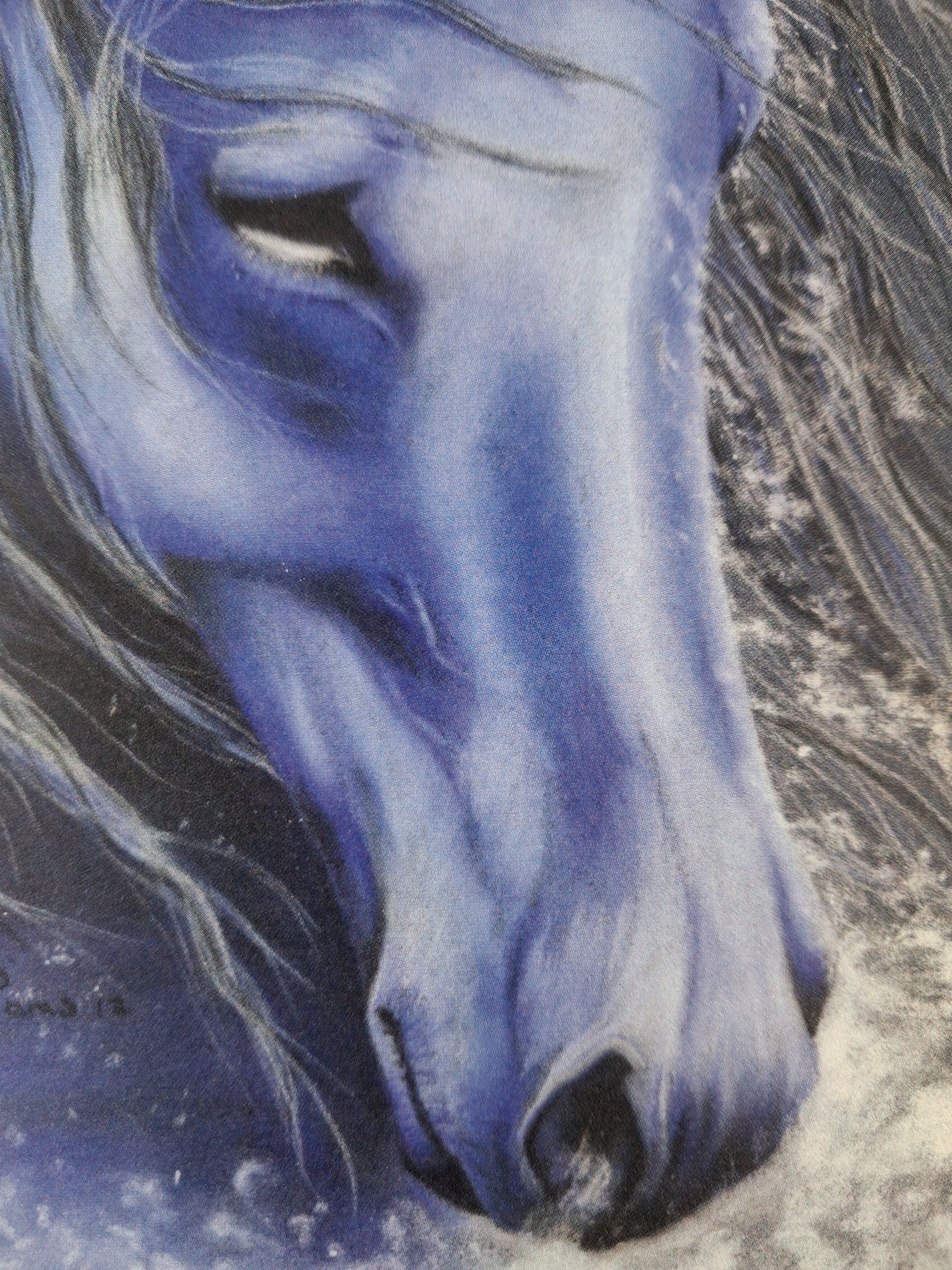 Ice Unicorn Art Print