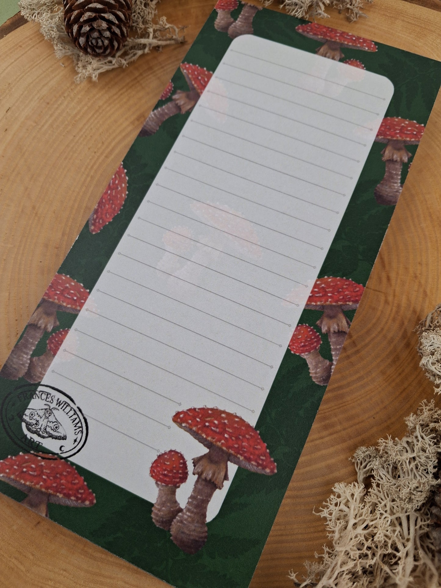 Mushroom List Pad