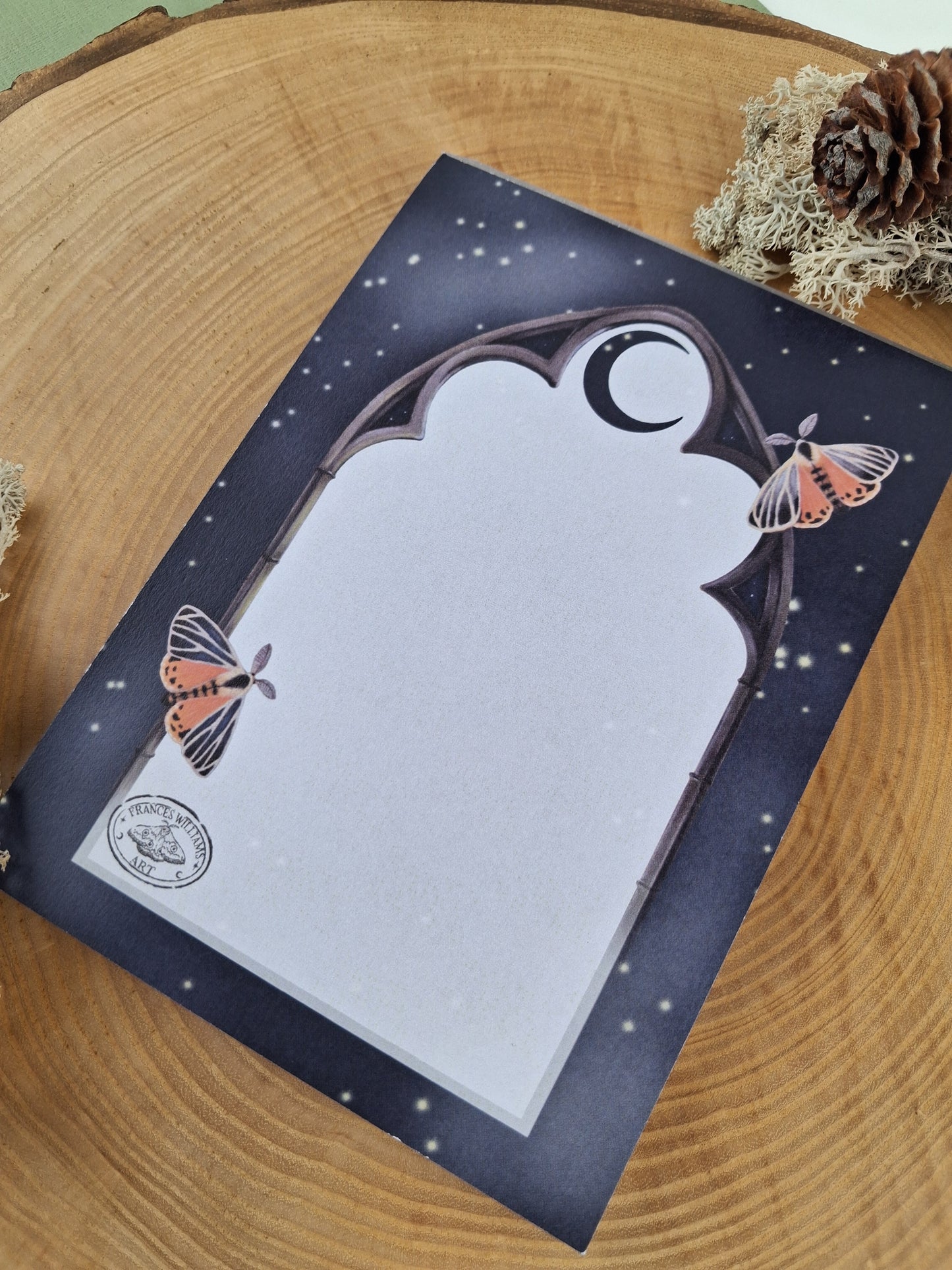 Midnight Guardian A6 Notepad