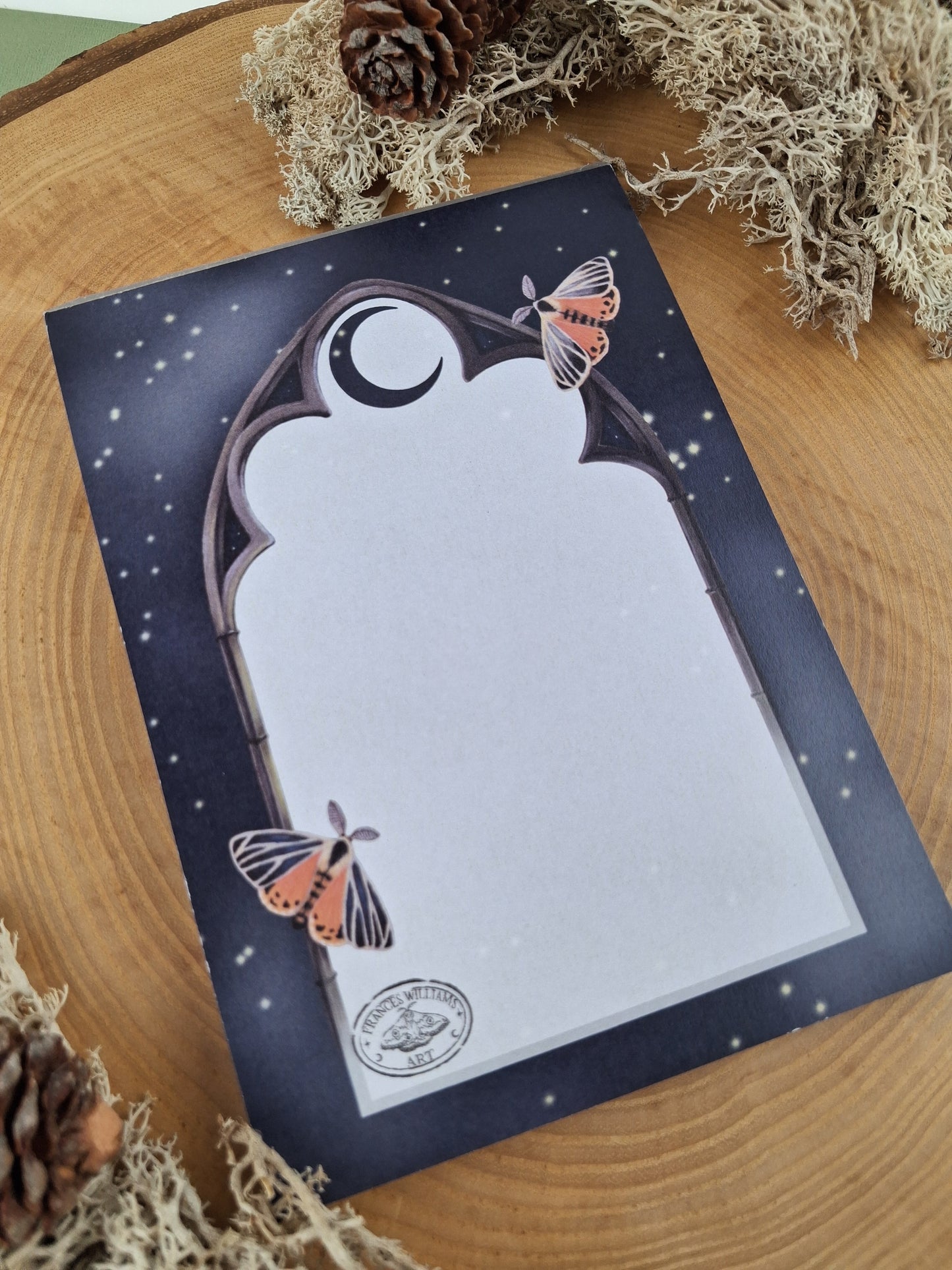 Midnight Guardian A6 Notepad