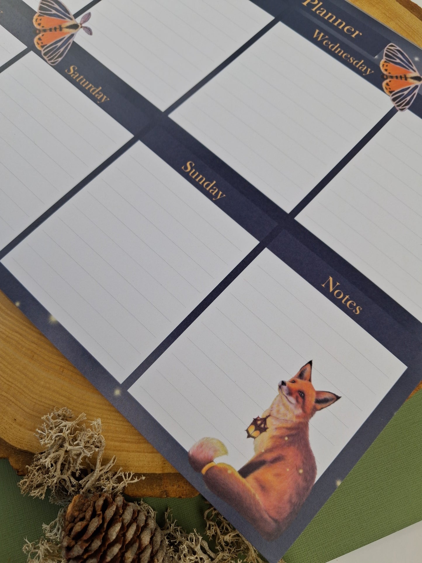 Midnight Guardian A4 Weekly Planner