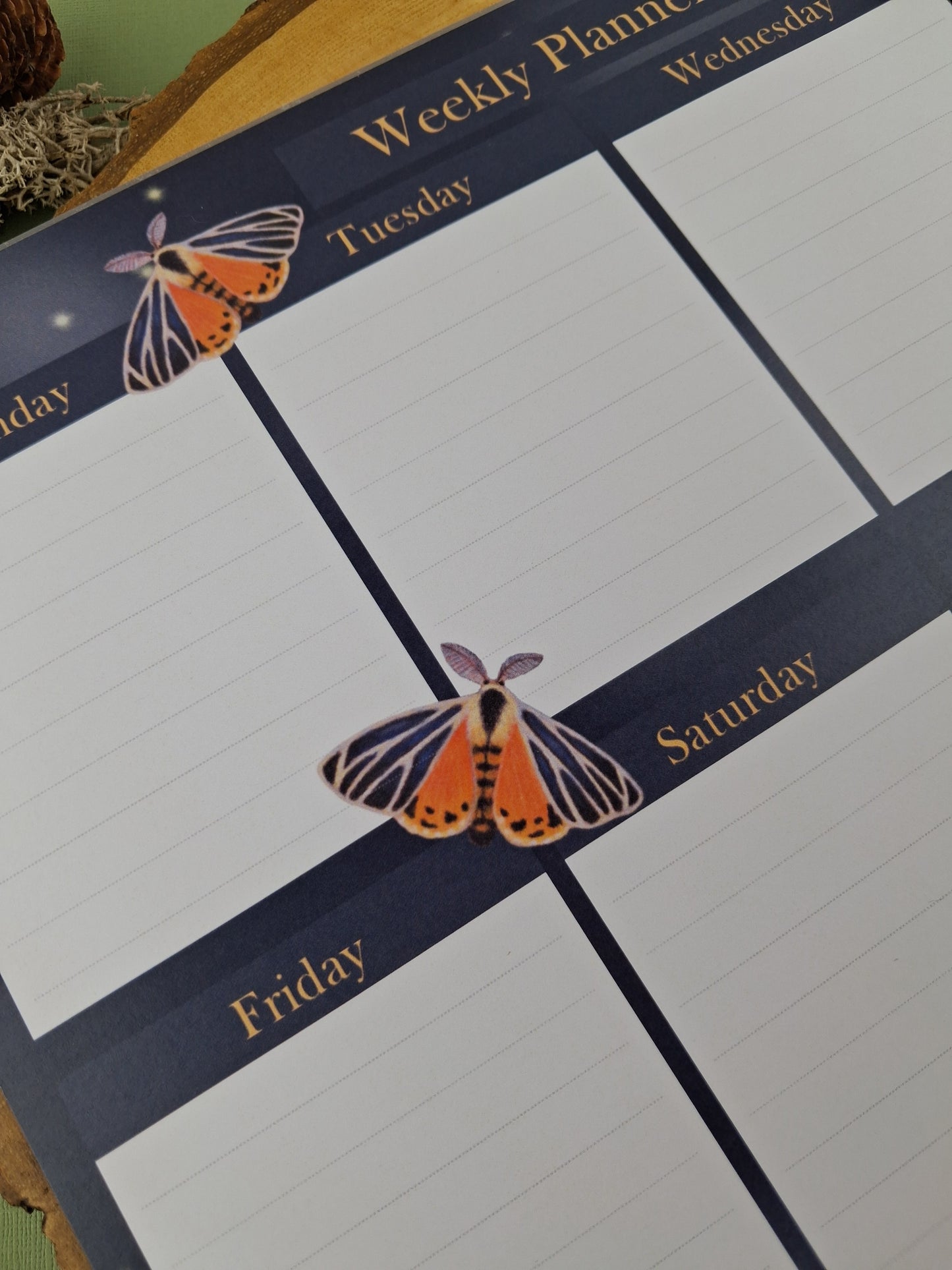 Midnight Guardian A4 Weekly Planner