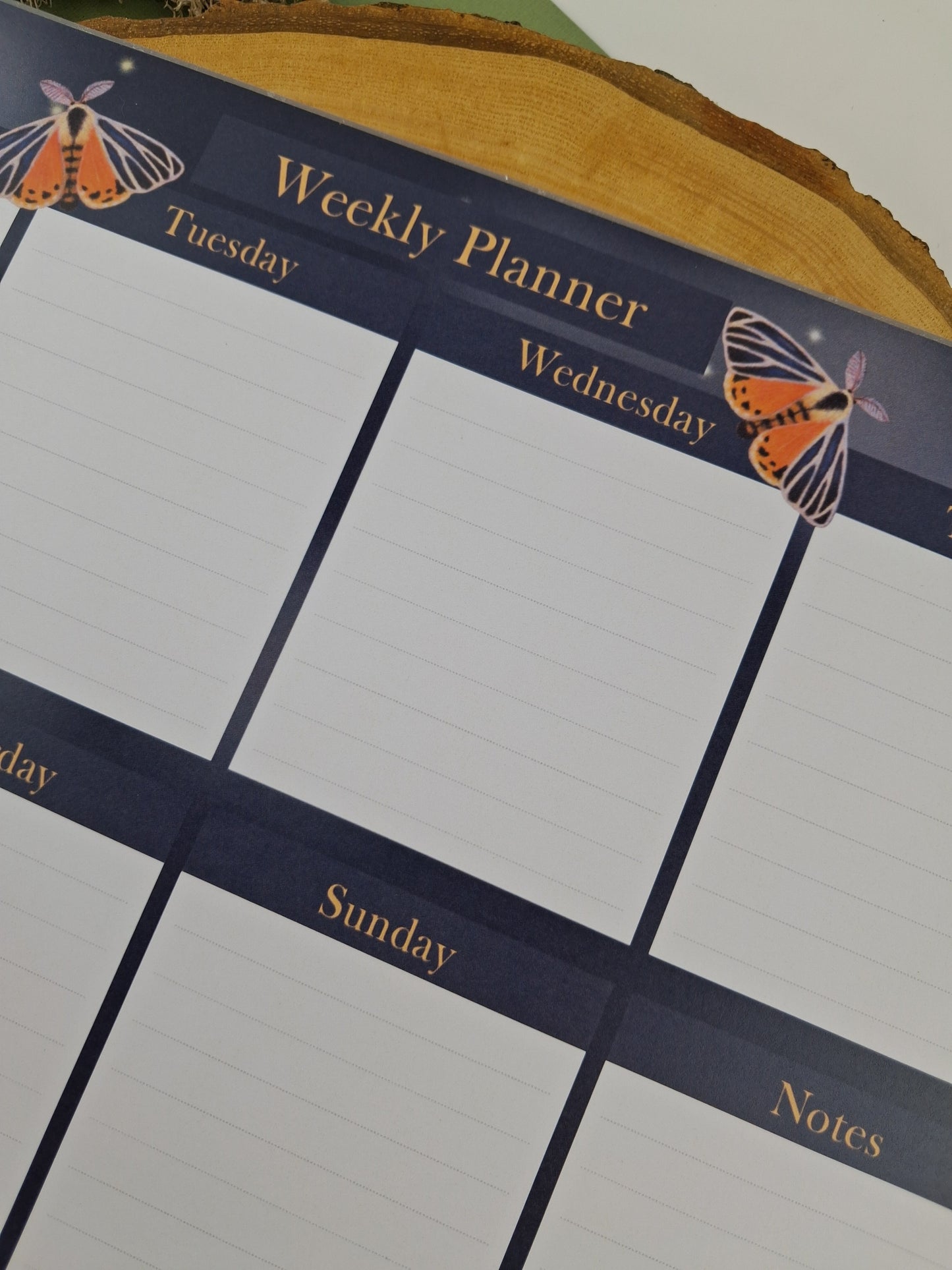 Midnight Guardian A4 Weekly Planner