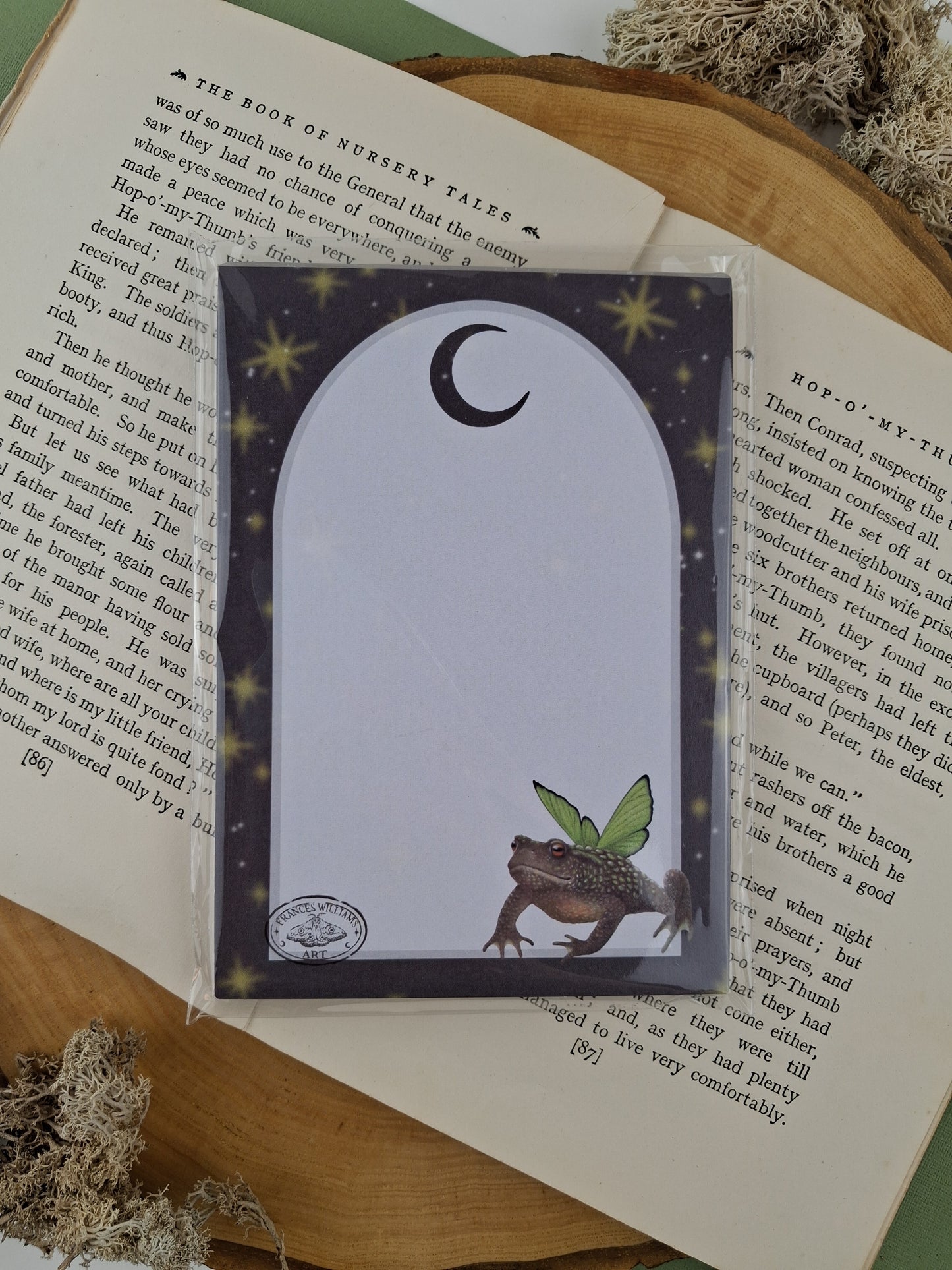 Faerie Toad A6 Notepad