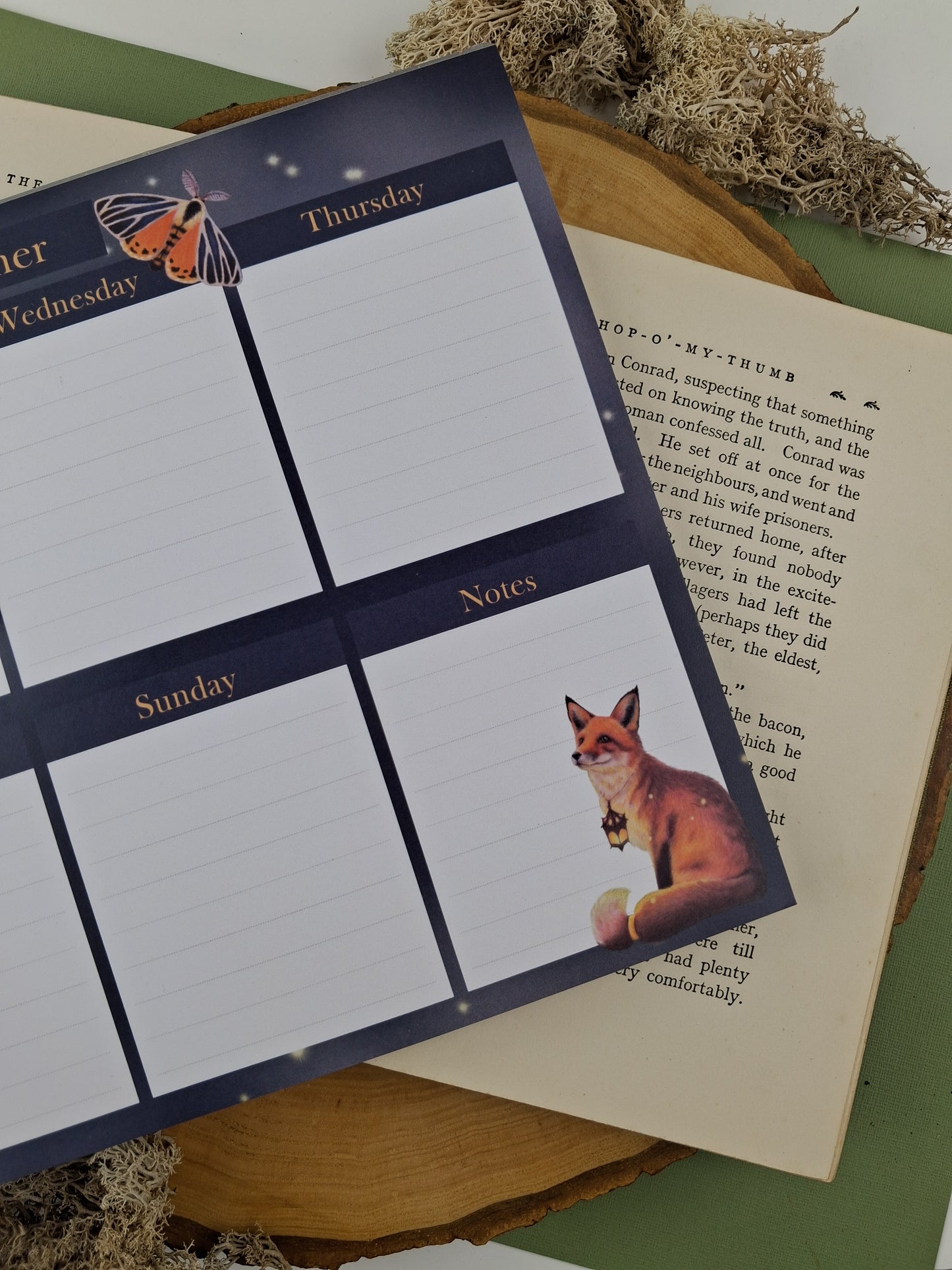Midnight Guardian A4 Weekly Planner