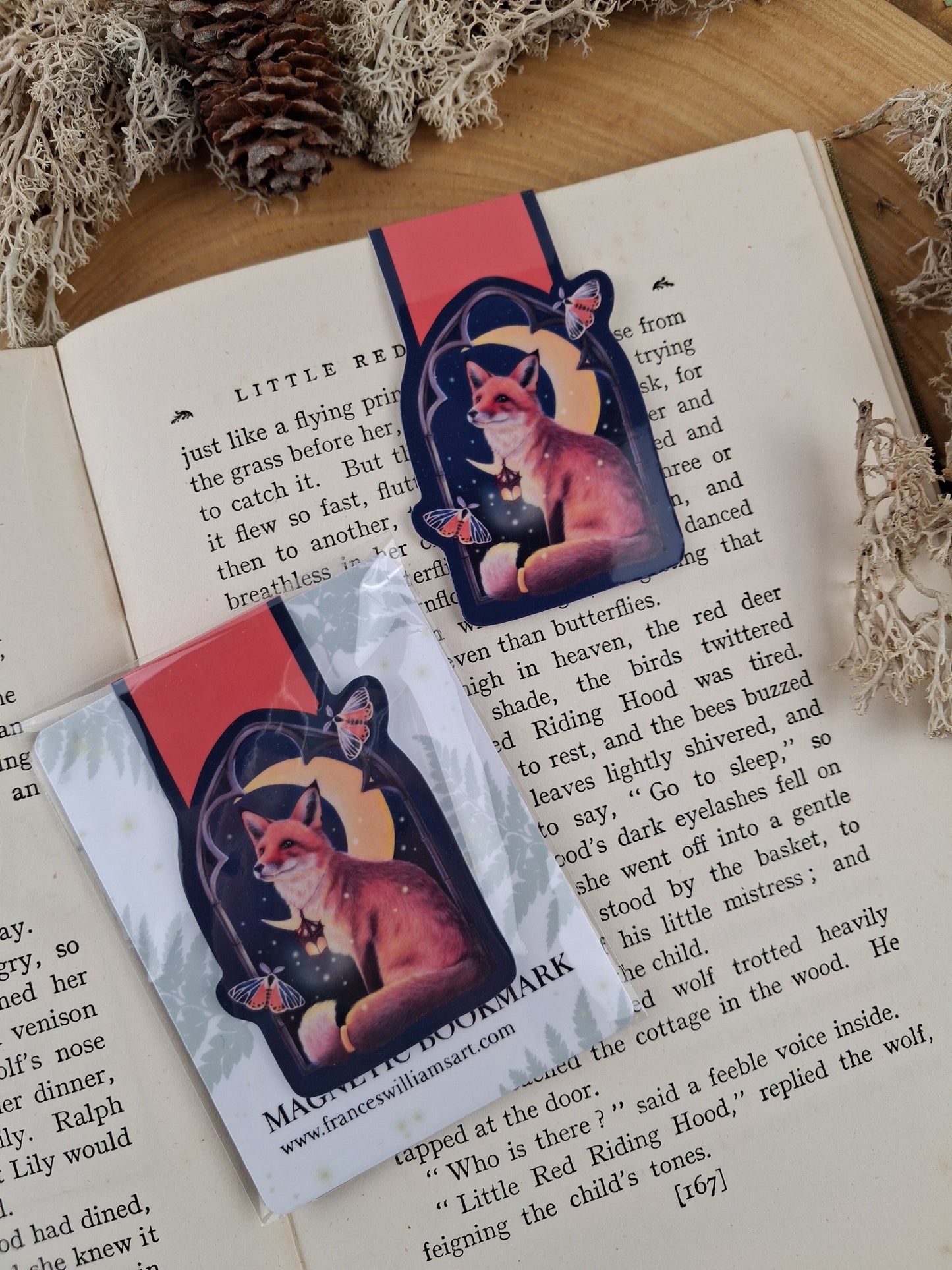 Midnight Guardian Magnetic Bookmark