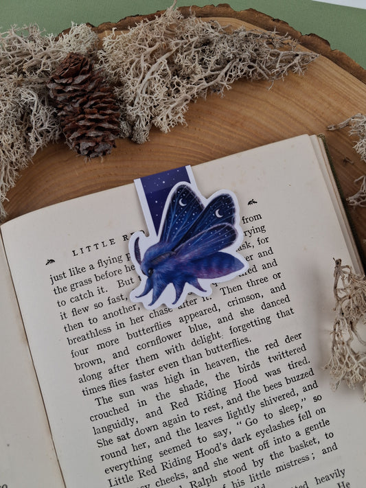 Moon Moth Magnetic Bookmark