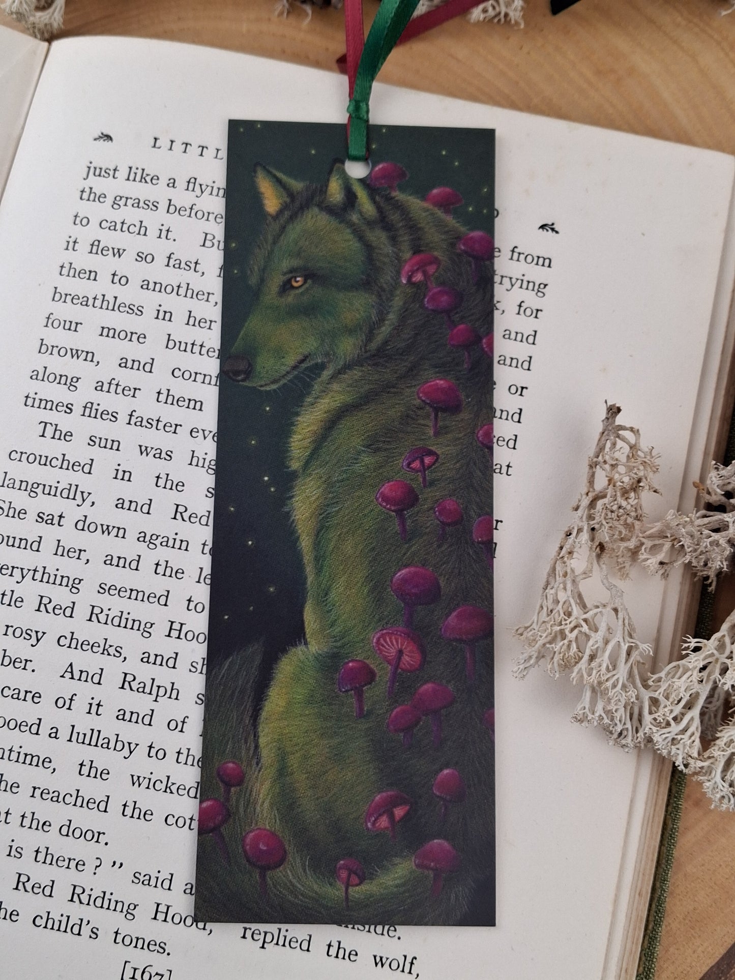 Forest Wolf Bookmark