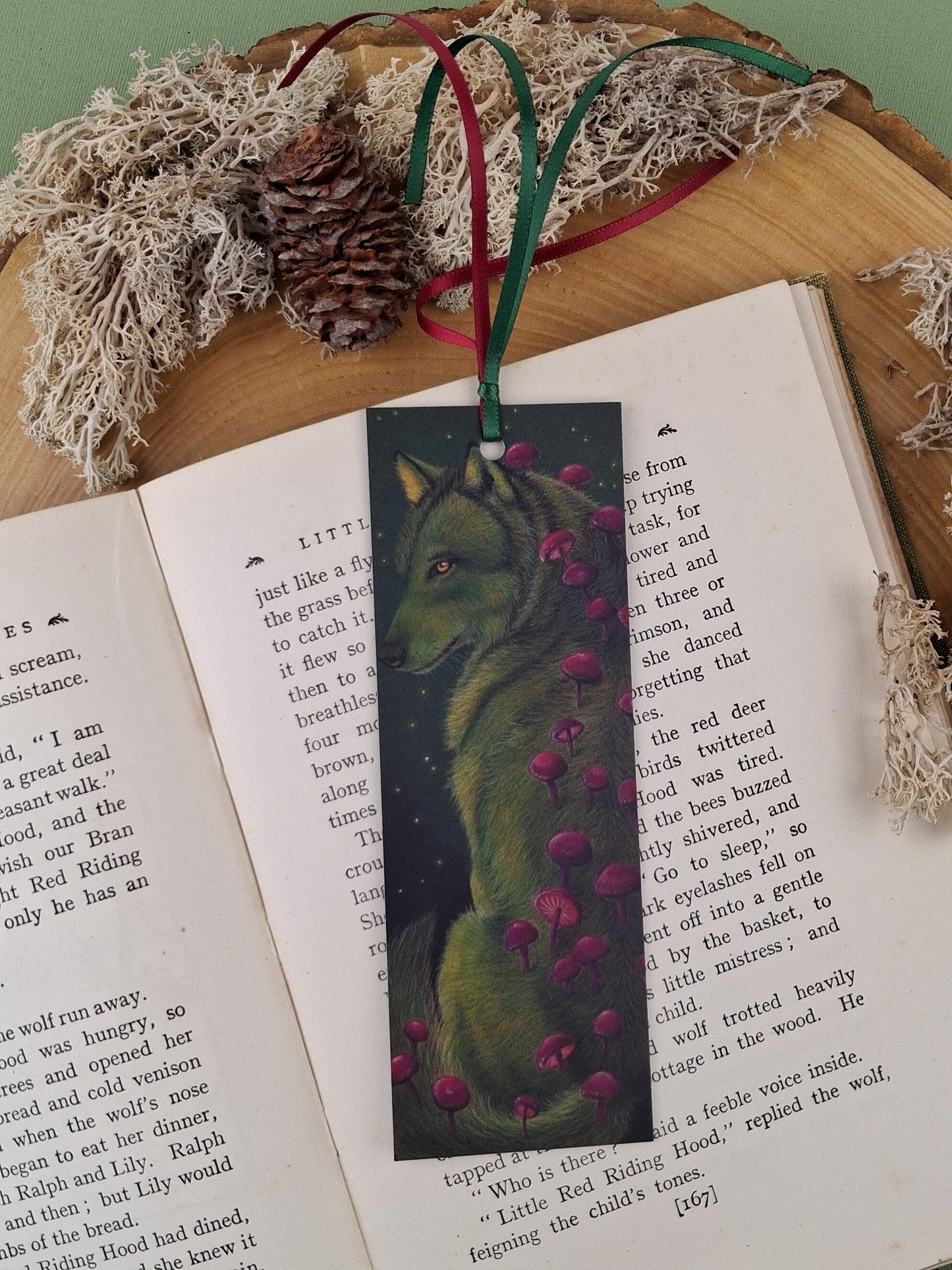 Forest Wolf Bookmark