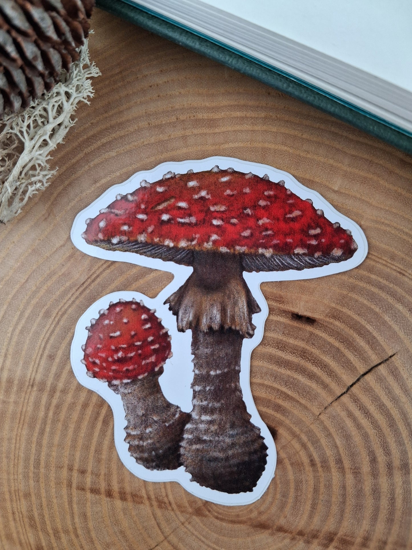 Mushroom Vinyl Sticker