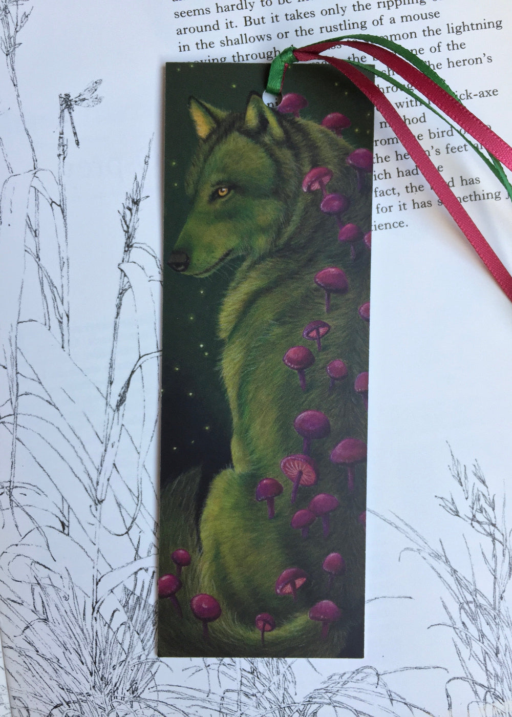 Forest Wolf Bookmark