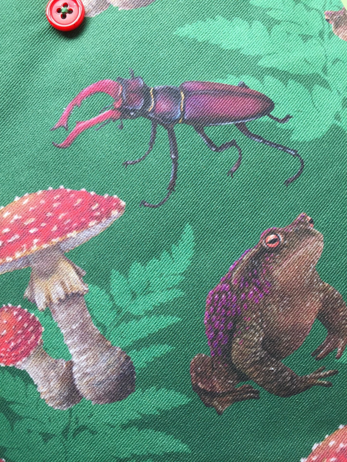 Large Woodland Book Sleeve & iPad Cover
