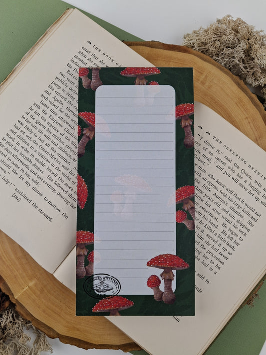 Mushroom List Pad