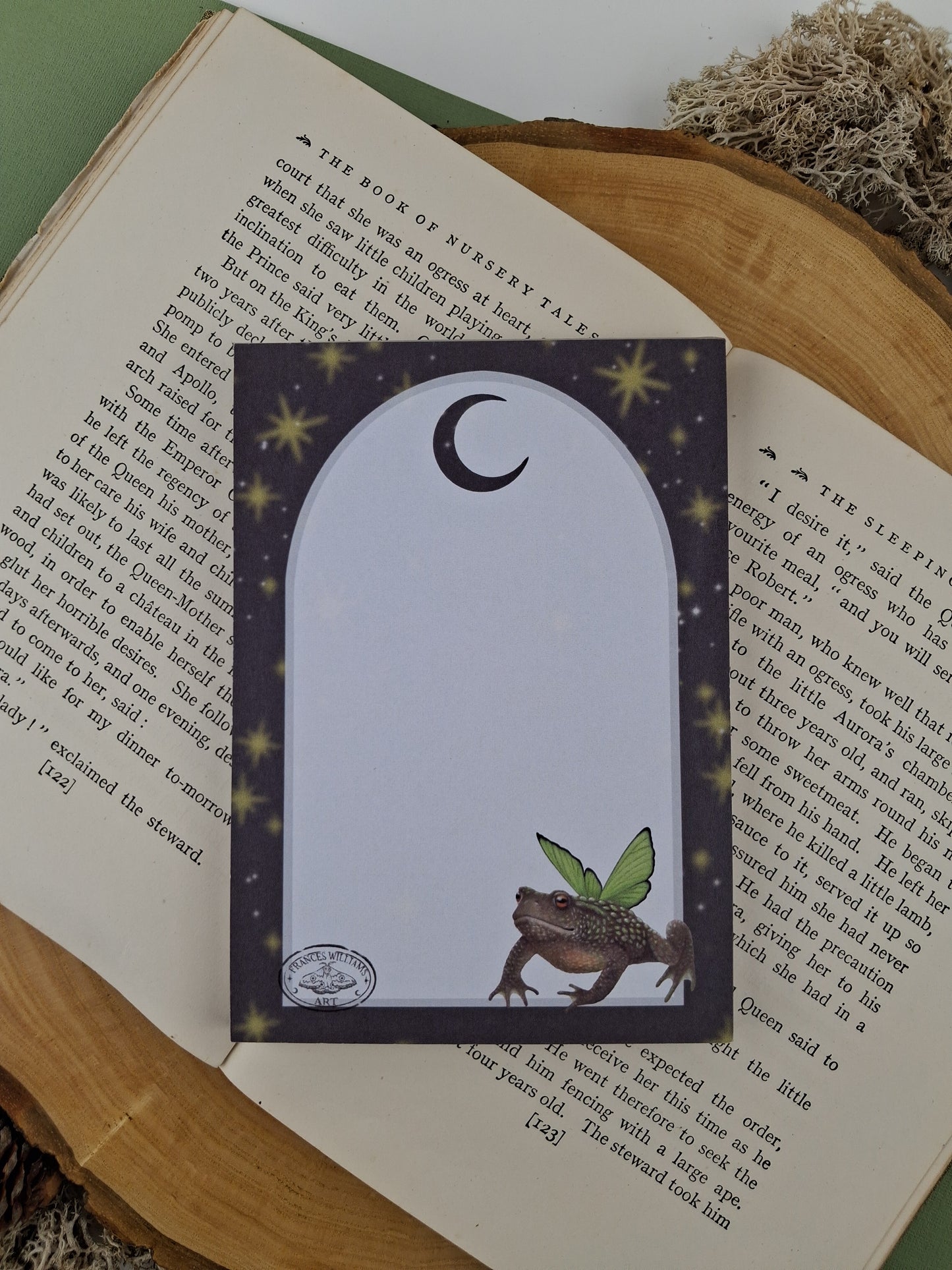 Faerie Toad A6 Notepad