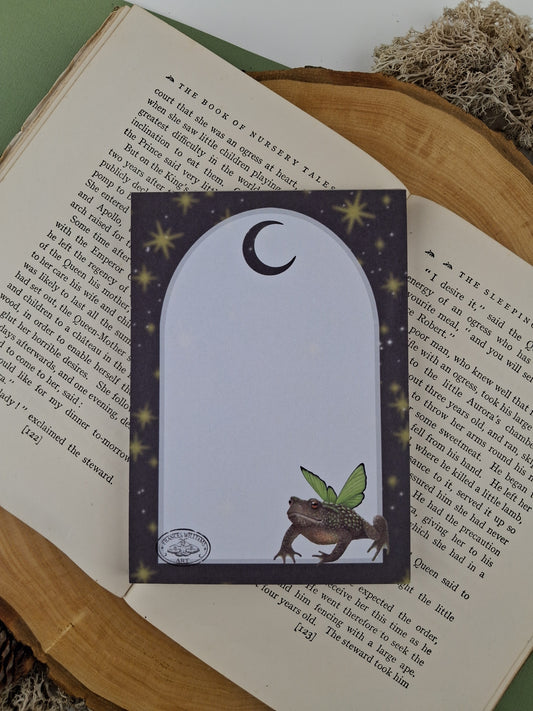 Faerie Toad A6 Notepad