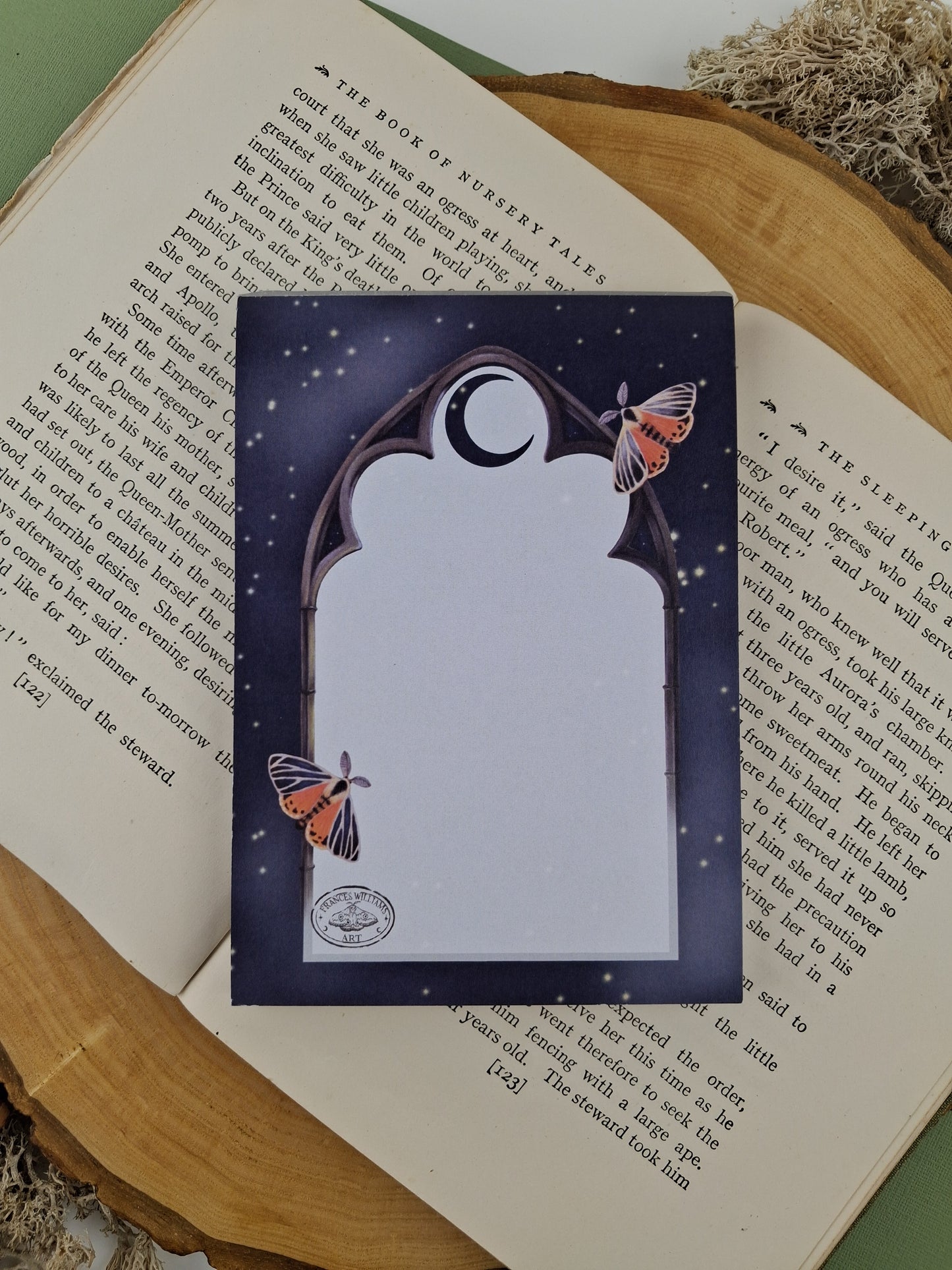 Midnight Guardian A6 Notepad