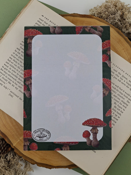 Mushroom A5 Notepad