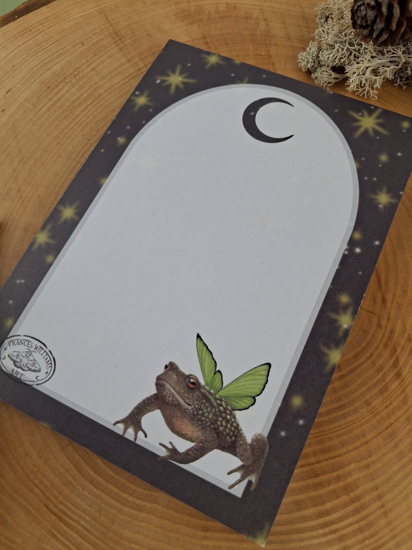 Faerie Toad A6 Notepad