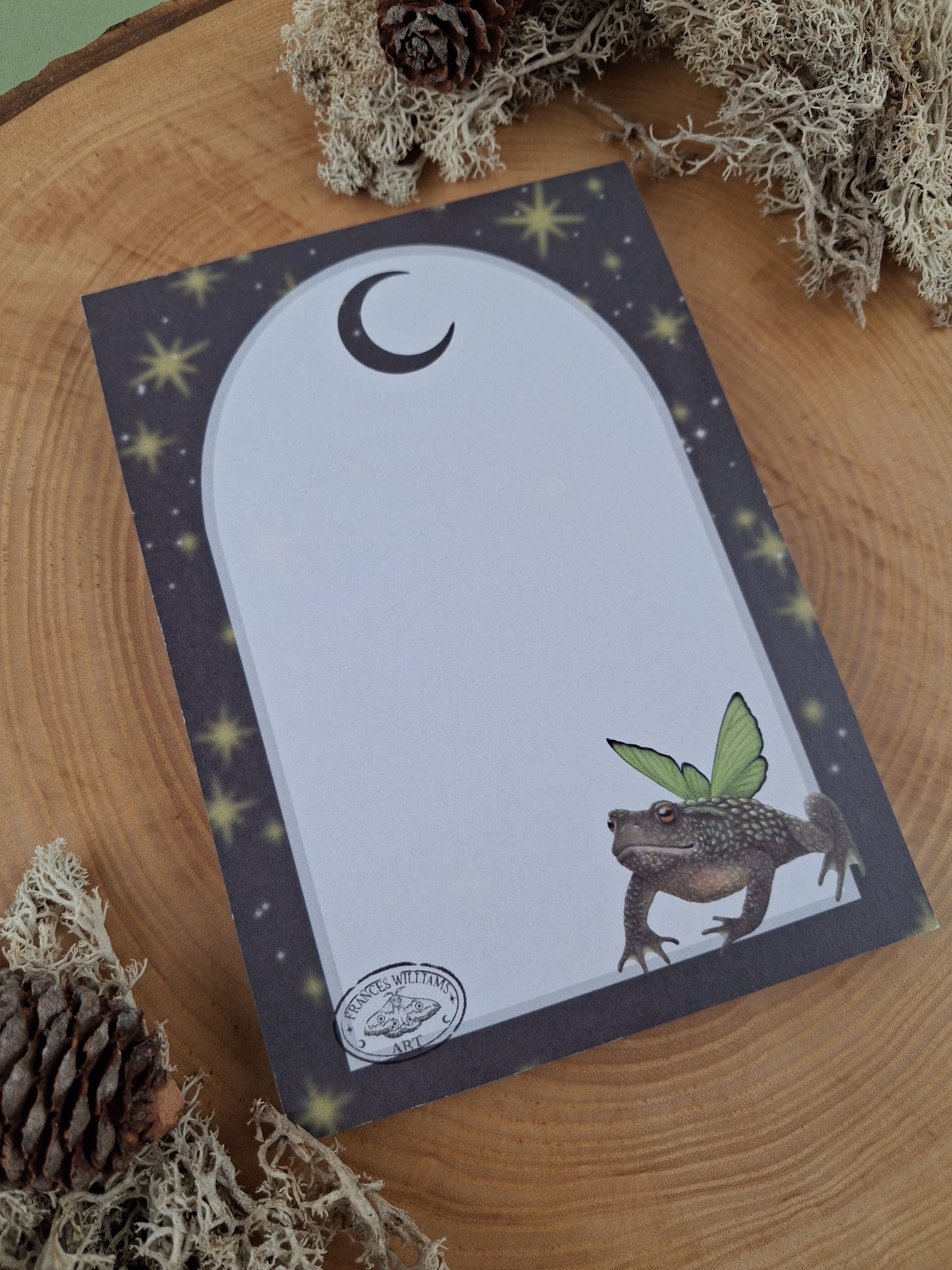 Faerie Toad A6 Notepad