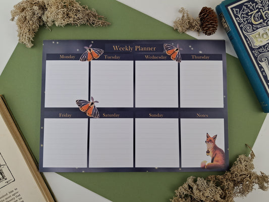 Midnight Guardian A4 Weekly Planner