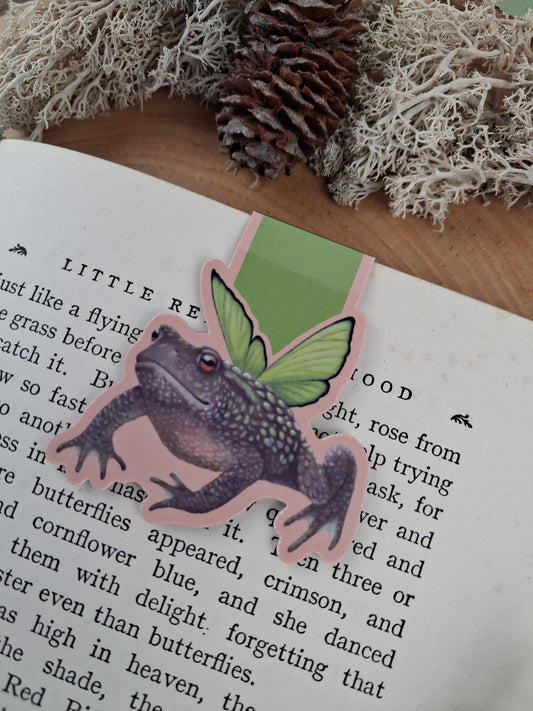 Faerie Toad Magnetic Bookmark