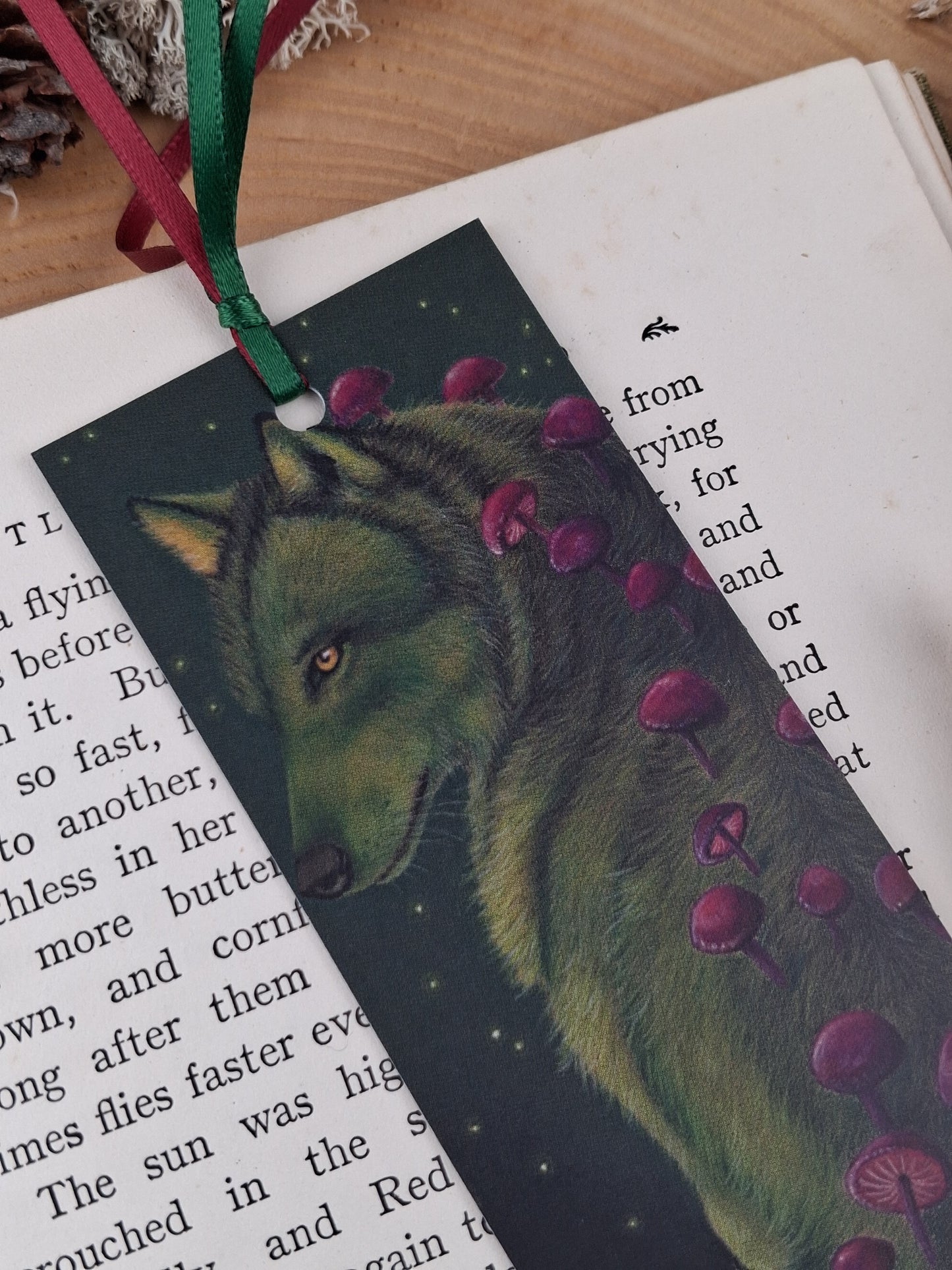 Forest Wolf Bookmark
