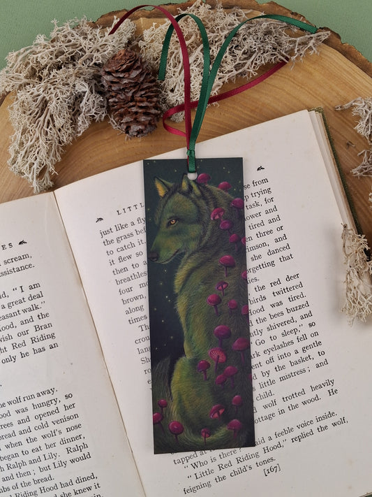 Forest Wolf Bookmark