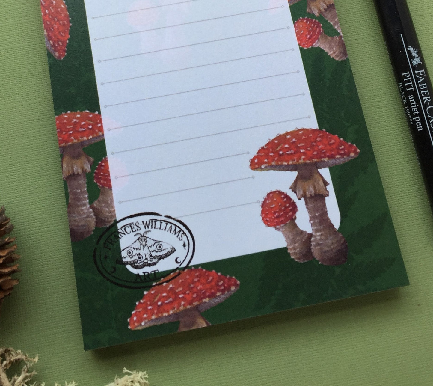 Mushroom List Pad