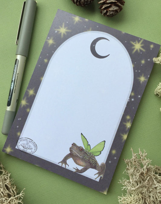 Faerie Toad A6 Notepad