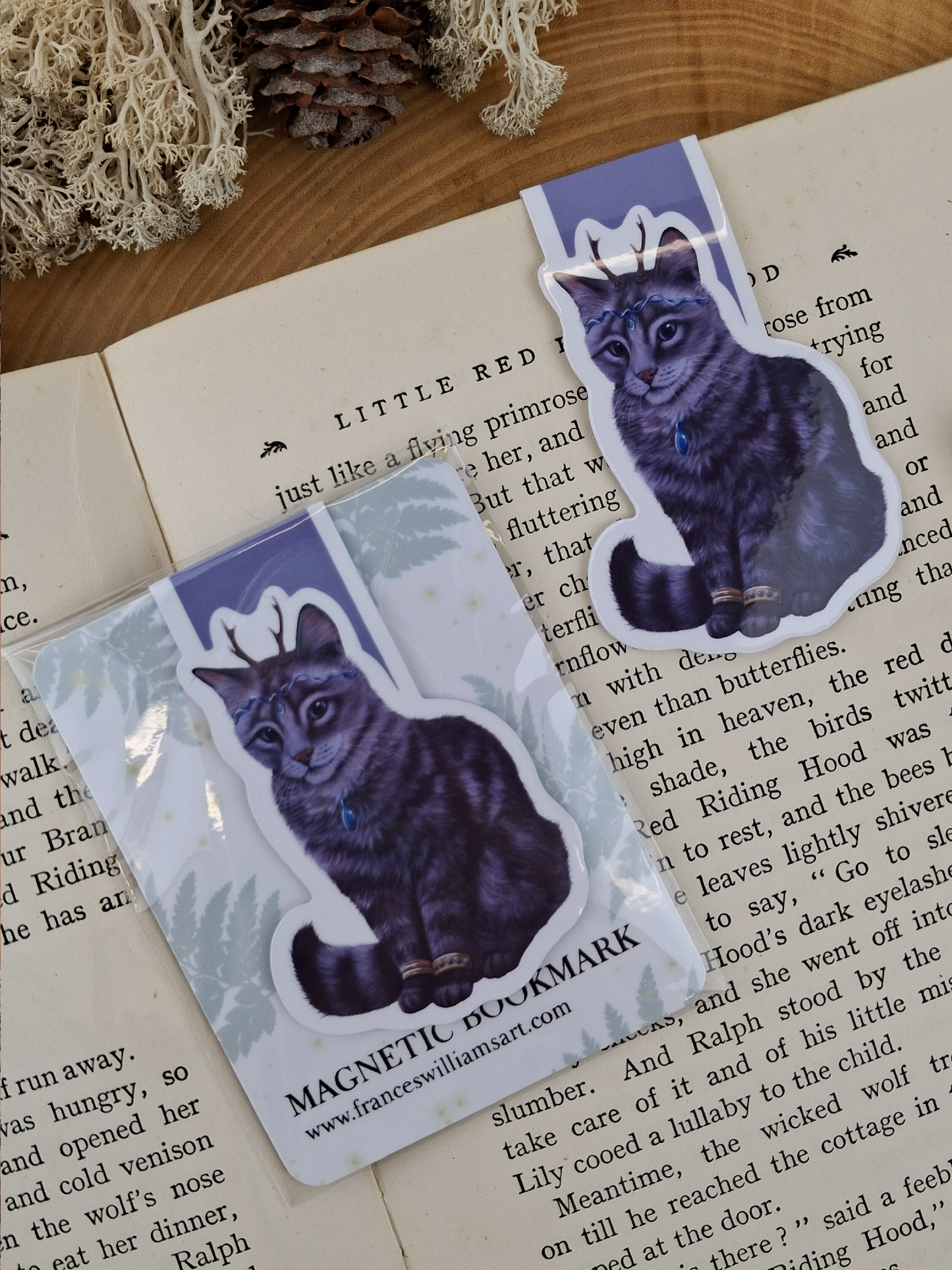Fawn Cat Magnetic Bookmark