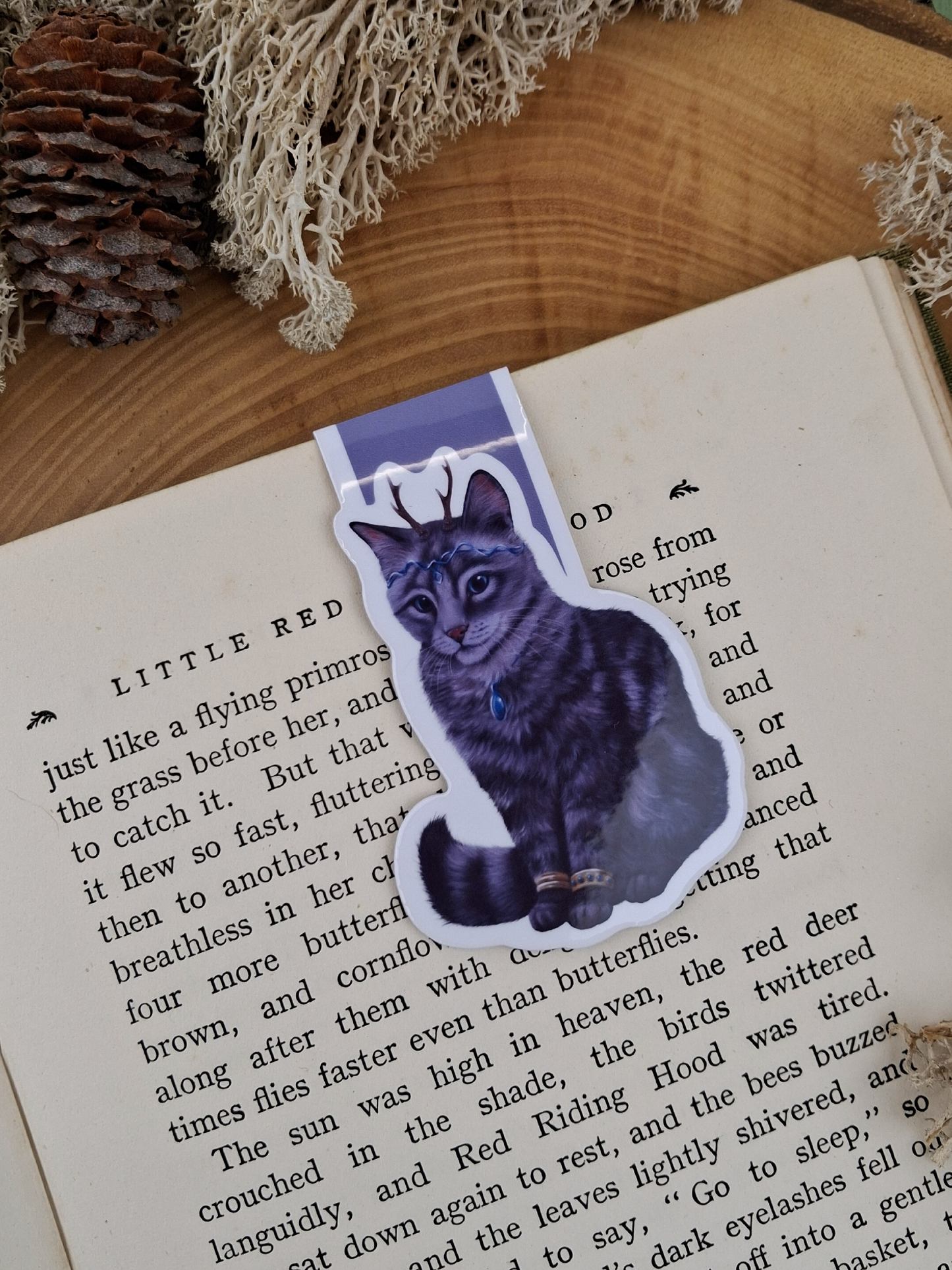 Fawn Cat Magnetic Bookmark